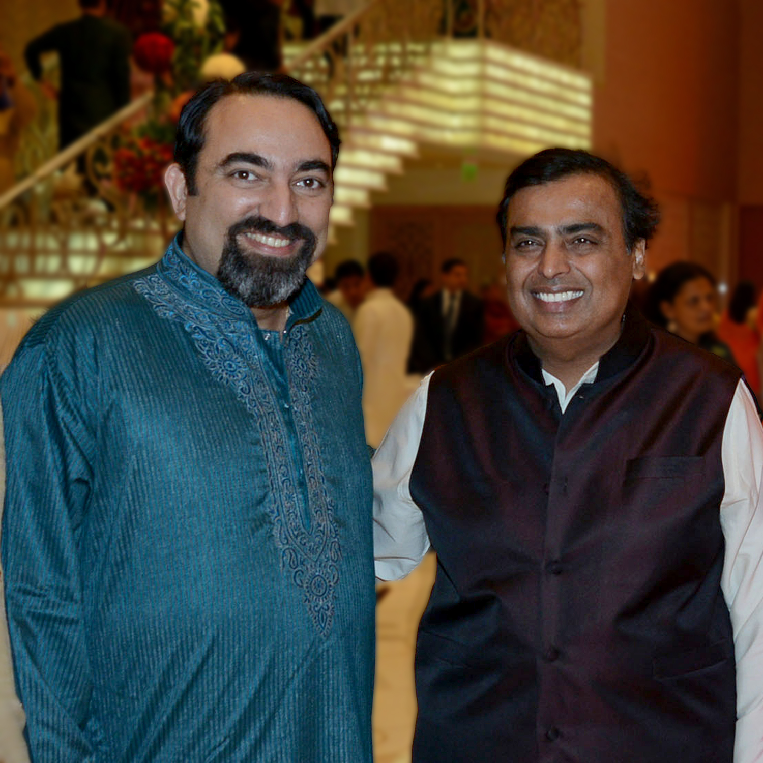 Suchit & Mukesh Ambani